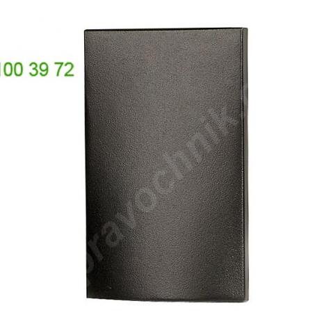 Wac lighting led vertical scoop step and wall light 120/277v wl-led210-am-bk, уличный настенный