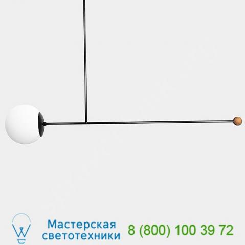 Al-01-blk-12-inch-stem astro pendant light andrew neyer, светильник