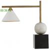 Kw 3088bz/ab cleo desk lamp visual comfort, настольная лампа