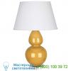 Double gourd lucite table lamp - large a606 robert abbey, настольная лампа