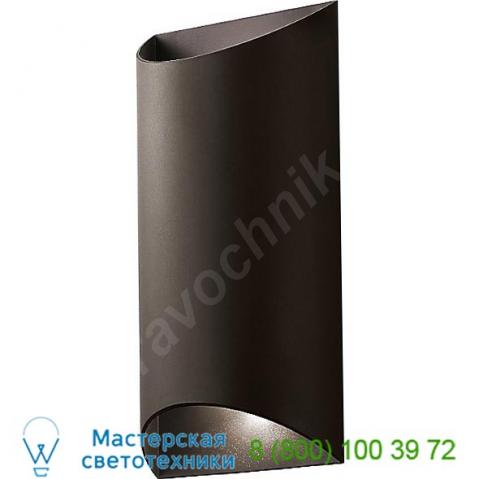Wesly led outdoor wall light kichler 49278aztled, уличный настенный светильник