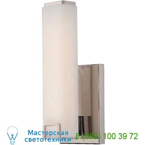 Square led 391 bath light minka-lavery 391-613-l, настенный бра