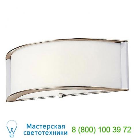 10630 led wall sconce 10630pnled kichler, настенный светильник