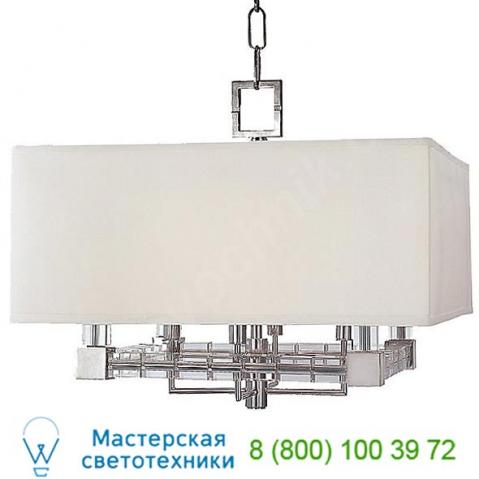 Alpine pendant with shade 7120-pn hudson valley lighting, люстра