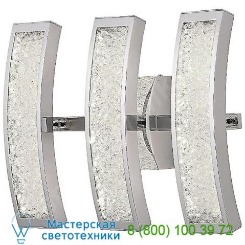 Elan lighting crushed ice 3-light led bath bar 83508, светильник для ванной