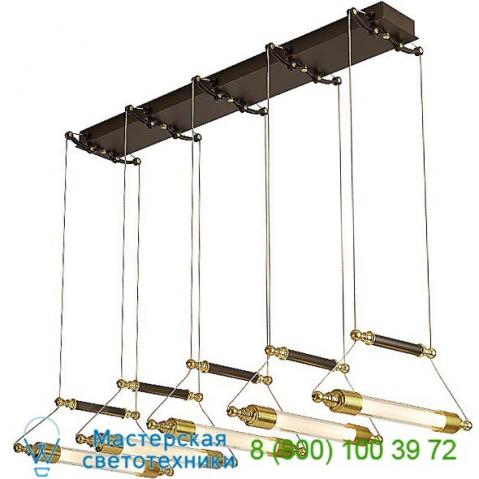 Otto 5 light pendant light hubbardton forge, светильник
