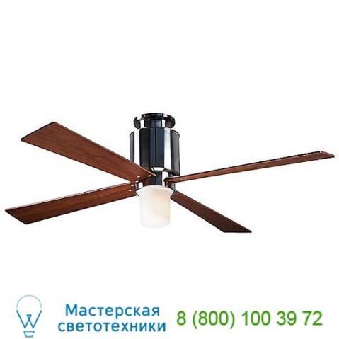Lapa flush mount ceiling fan lap-fm-bn-50-nk-nl-001 modern fan company, светильник