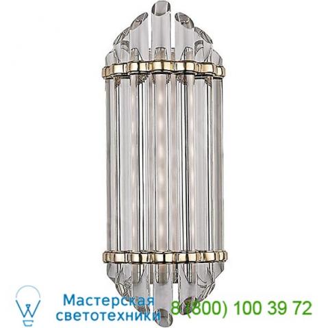Hudson valley lighting 414-agb albion led vanity light, светильник для ванной