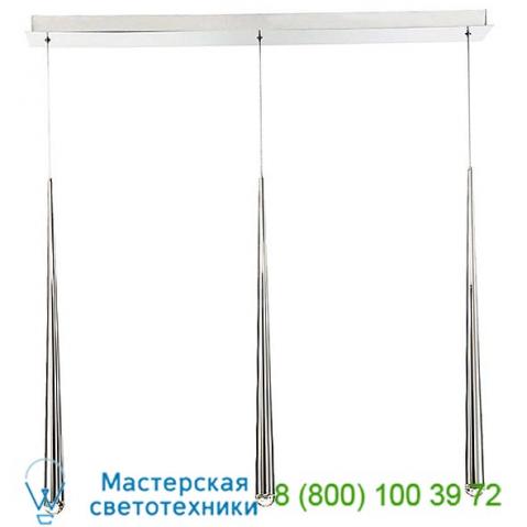 Modern forms cascade linear suspension light pd-41703l-pn, светильник