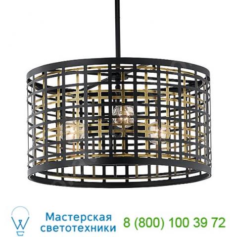 Kichler aldergate convertible pendant 44075bk, подвесной светильник