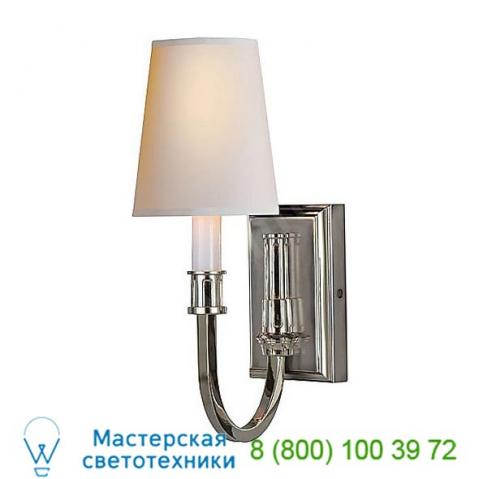 Tob 2327bz-np visual comfort modern library wall light, настенный светильник