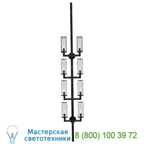 Kw 2204ab-crg visual comfort liaison statement wall sconce, настенный светильник бра