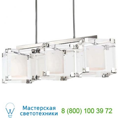 4154-agb achilles linear suspension light hudson valley lighting, светильник