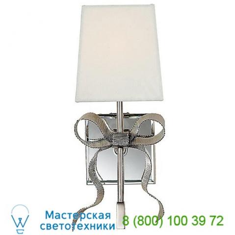 Visual comfort ellery bow wall sconce ks 2008pn-l, настенный светильник