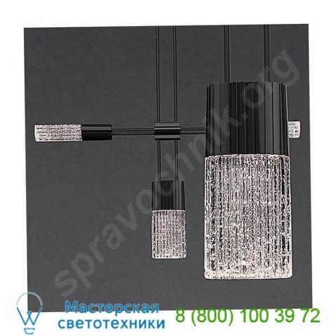 Suspenders 36 inch 1 tier linear 5 light led suspension system s1a36k-jr18xx12-rp01 sonneman