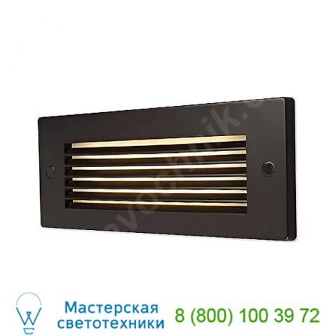 Bruck lighting ob-138022bz/3/hl ledra step light ii (bronze/horizontal louver) - open box, опенбокс