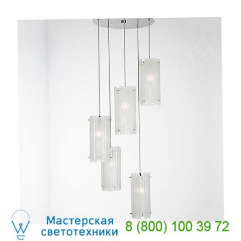 Hammerton studio chb0044-03-fb-bg-c01-e2 textured glass round multi-light pendant light, подвесной