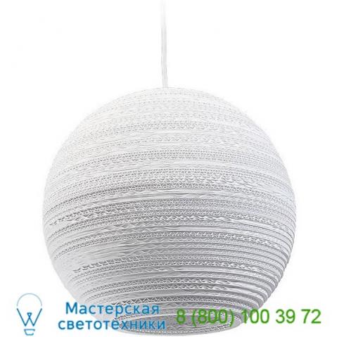 Gp-1161-ul moon scraplight white pendant light graypants, светильник