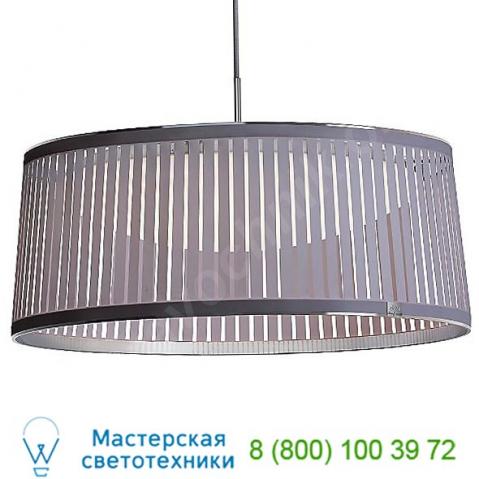 Pablo designs soli dr 24 blk solis drum led pendant light, подвесной светильник