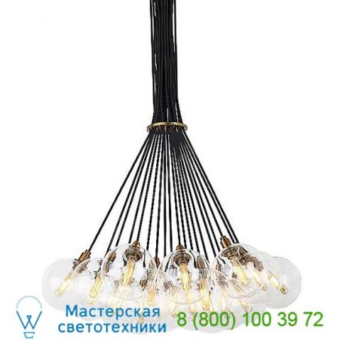 Gambit 19 lite led chandelier tech lighting 700gmbmp19cr-led927, светильник