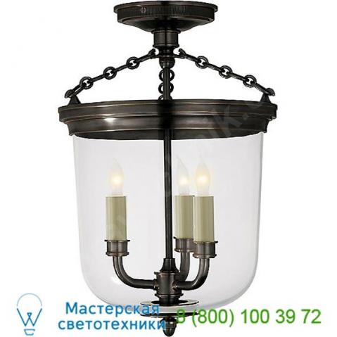 Visual comfort tob 4212an merchant semi-flush mount, светильник