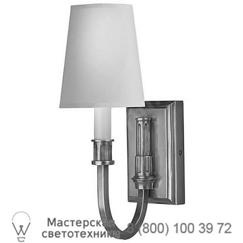 Visual comfort modern library wall light tob 2327bz-np, настенный светильник