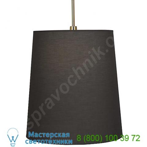 2055 buster 22 fabric shade "pendant" robert abbey, светильник