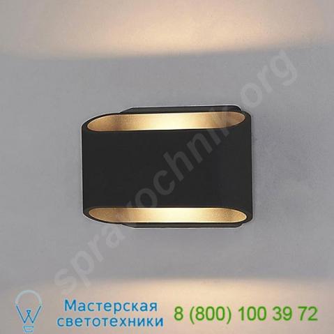 Eclipse two light outdoor wall sconce bruck lighting 105050bk, уличный настенный светильник