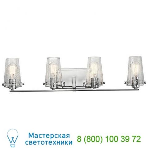 Kichler alton bath light 45296ch, светильник для ванной