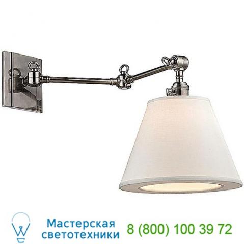 Hudson valley lighting 6233-hn hillsdale wall sconce, бра