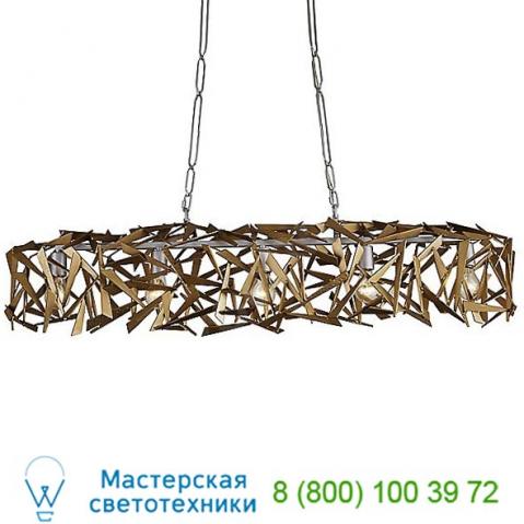 Varaluz bermuda linear suspension light 286n04agrb, светильник