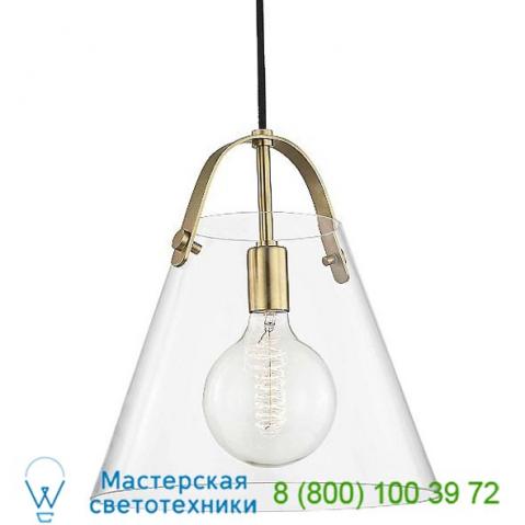 Karin pendant light mitzi - hudson valley lighting h162701s-agb, светильник