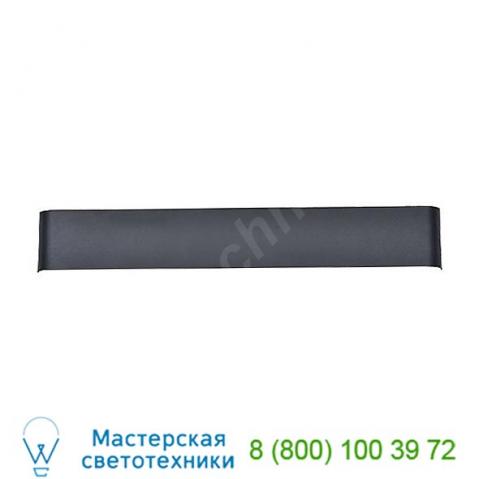 Plateau outdoor led wall light kuzco lighting ew27112-bk, уличный настенный светильник