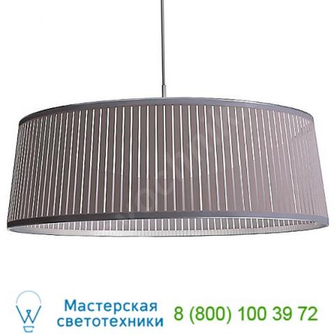 Pablo designs soli dr 24 blk solis drum led pendant light, подвесной светильник