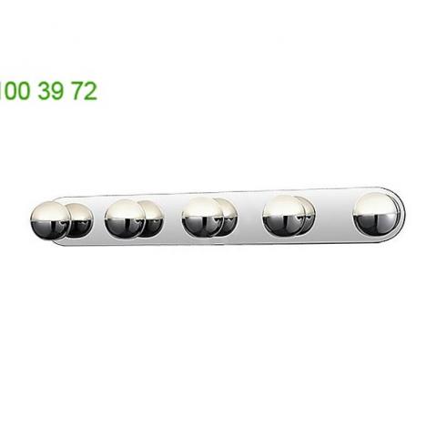 Pluto led vanity light vl47321-ch kuzco lighting, светильник для ванной