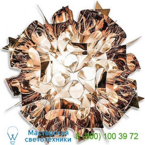 Slamp veli metallic ceiling/wall light vel78plf0001s_000, светильник