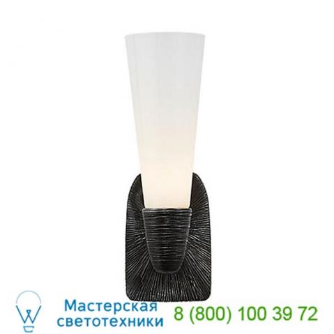 Utopia small bath sconce visual comfort kw 2043ai-wg, бра