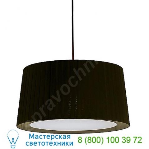 Santa &amp; cole gt5 pendant light (nickel/double/black ribbon) - open box , светильник
