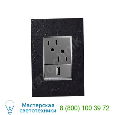 Adorne hubbardton forge wall plates legrand adorne awm1g3hfbk1, электроустановочные изделия