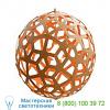 Coral pendant light david trubridge cor-0400-car-car, подвесной светильник