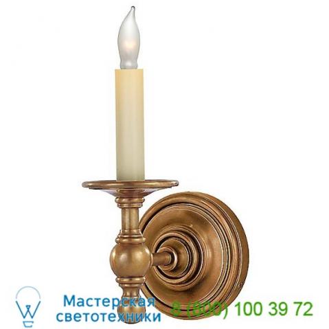 Sl 2815an classic single sconce visual comfort, настенный светильник