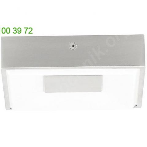 Wynter square flush mount ceiling light tech lighting 700fmwntssz-led830, светильник