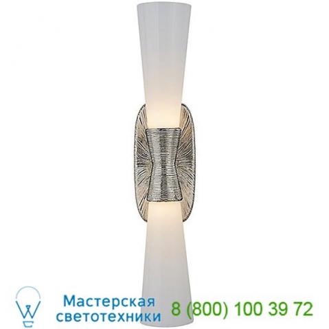 Visual comfort utopia double wall sconce kw 2047ai-wg, настенный светильник