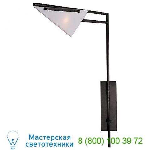 Kw 2251ab-wg forma swing arm wall sconce visual comfort, бра