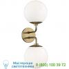 H105102-agb stella double wall sconce mitzi - hudson valley lighting, настенный светильник бра