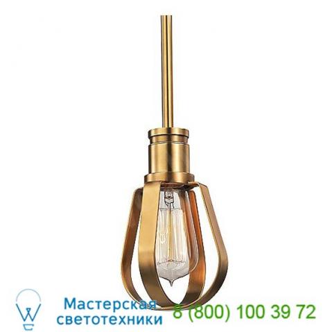 Hudson valley lighting 1080-agb red hook pendant light, светильник