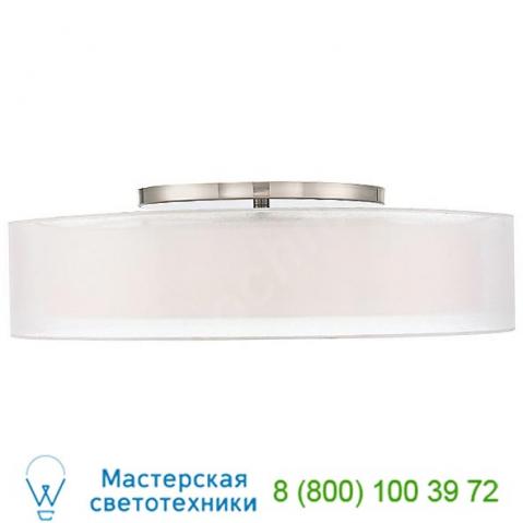 Modern forms metropolis led semi-flush mount ceiling light fm-16818-bn, светильник
