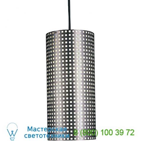Grid cylindrical pendant light george kovacs, светильник
