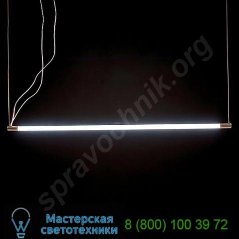 Thin linear suspension light viso , светильник