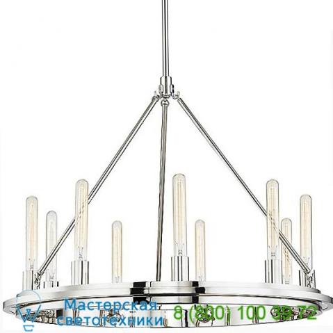 Hudson valley lighting chambers pendant light 2732-agb, светильник